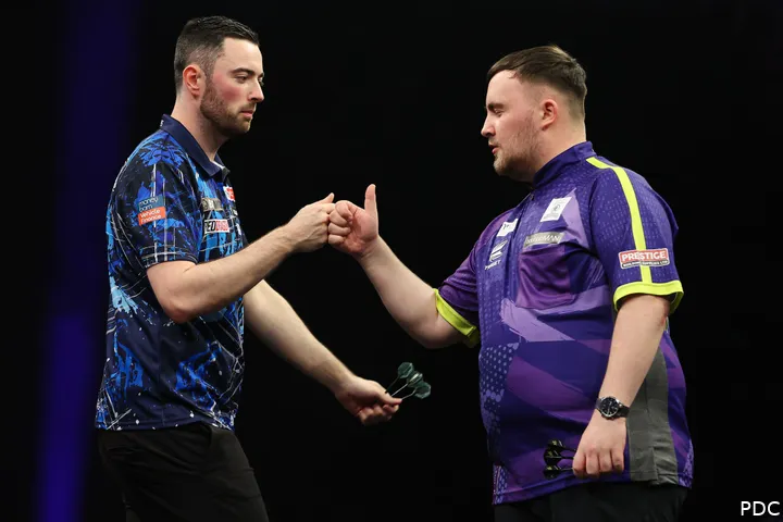 This year's Premier League Darts final was between Luke Littler and Luke Humphries.