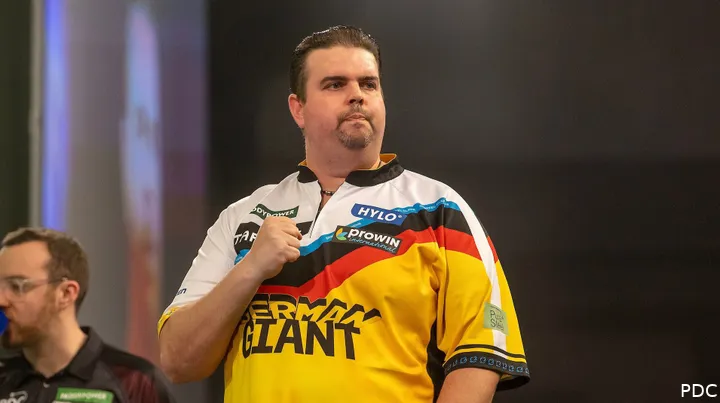 Most successful German in World Championship history: Gabriel Clemens has recorded more wins at the PDC World Championship than any other German participant