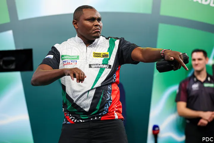 David Munyua on stage