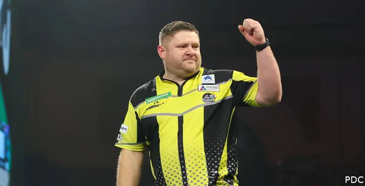 James Hurrell fist pumping