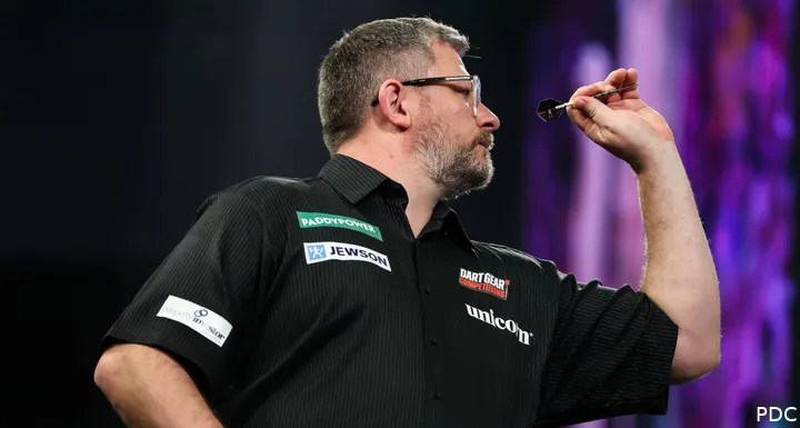 James Wade in action