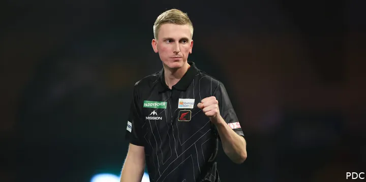 Wessel Nijman pumps his fist