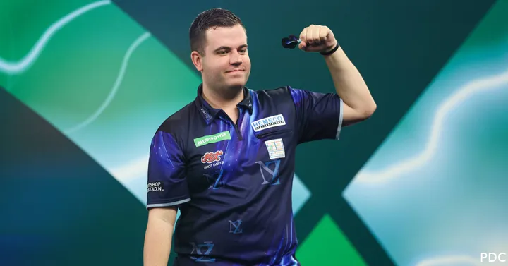 Niels Zonneveld pumps his fist