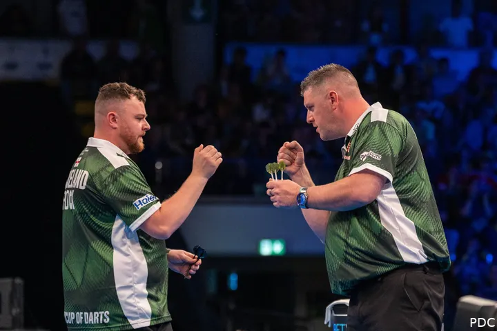 Northern Ireland duo on stage&nbsp;