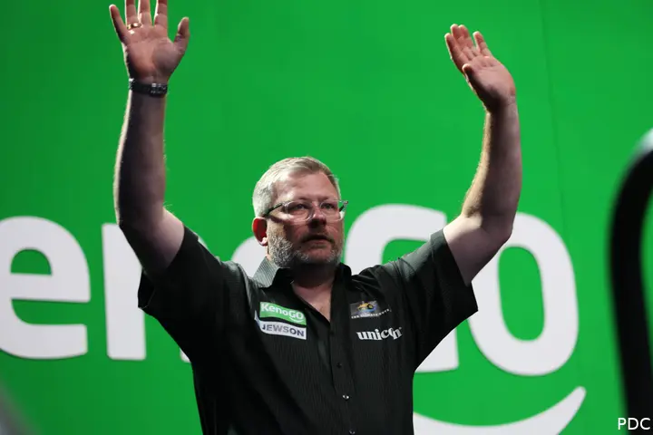 James Wade at the 2026 Australian Darts Masters