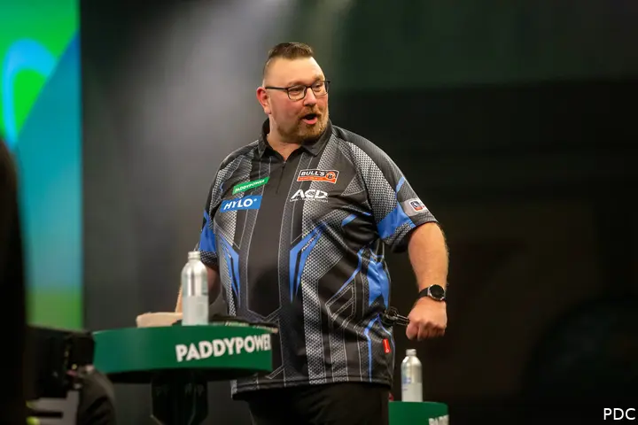 Dragutin Horvat im Ally Pally