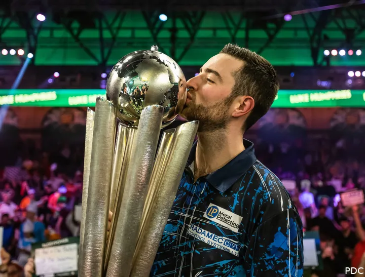 Luke Humphries gewinnt die Darts-Weltmeisterschaft 2024