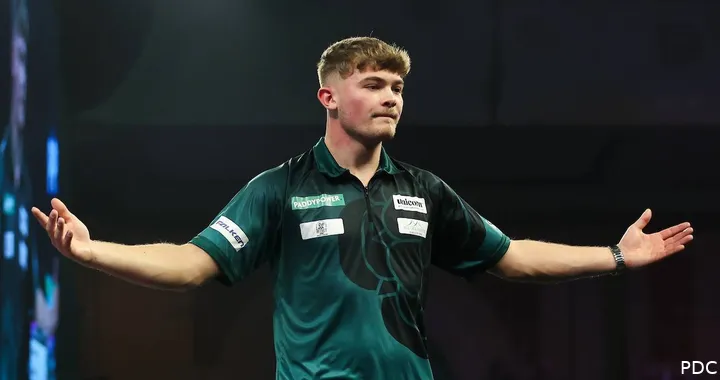 Charlie Manby trifft in der dritten Runde der WM Darts 2026 auf Ricky Evans