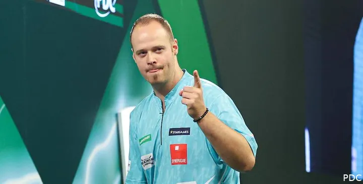 Kehrte mit einem Sieg in den Ally Pally zurück: Max Hopp