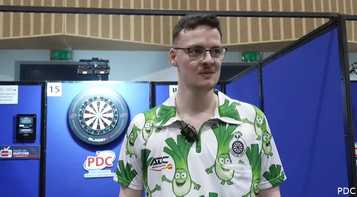 Adam Leek zu Jahresbeginn auf der Q-School