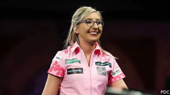 Fallon Sherrock sorgte bei Event 5 der Women’s Series für ein Ausrufezeichen, als sie die 114 Spiele lange Siegesserie von Beau Greaves beendete