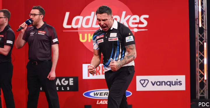 Gerwyn Price ballt die Fäuste