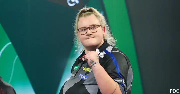 Beau Greaves ballt die Faust.