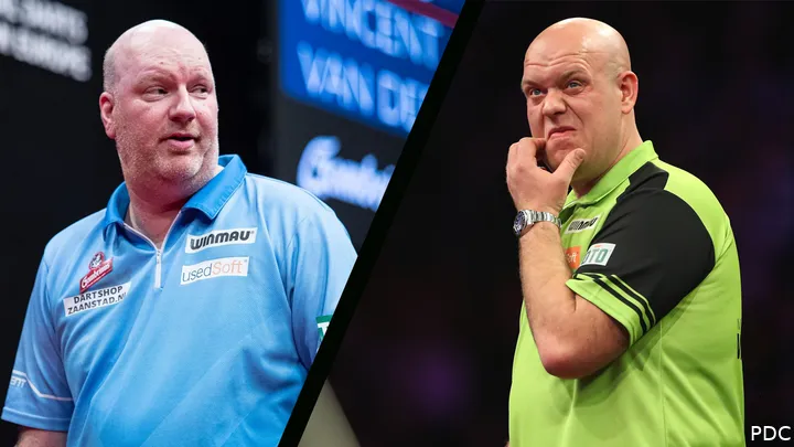 Vincent van der Voort en Michael van Gerwen zijn al jarenlang beste vrienden
