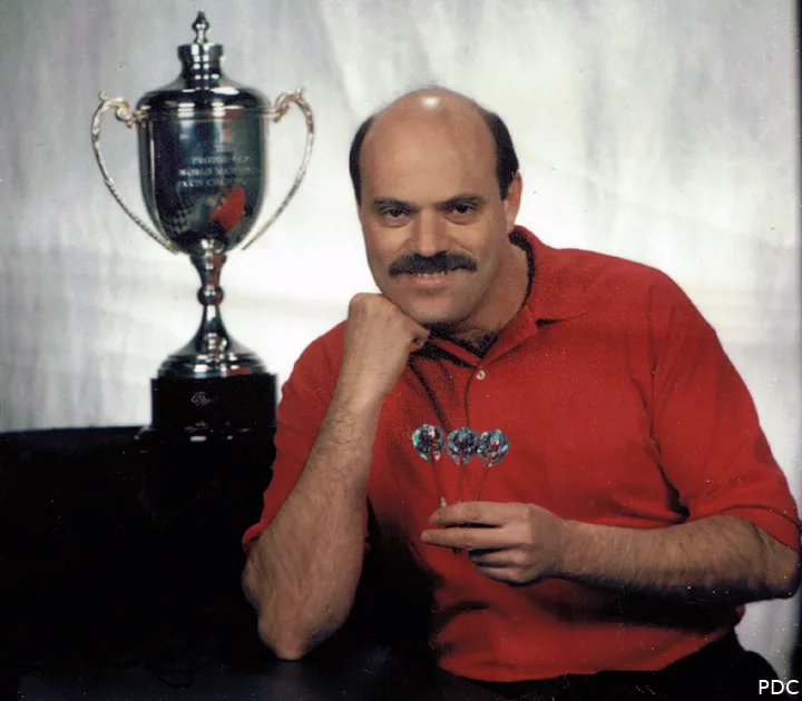 Larry Butler ging de geschiedenisboeken in als eerste winnaar van de World Matchplay