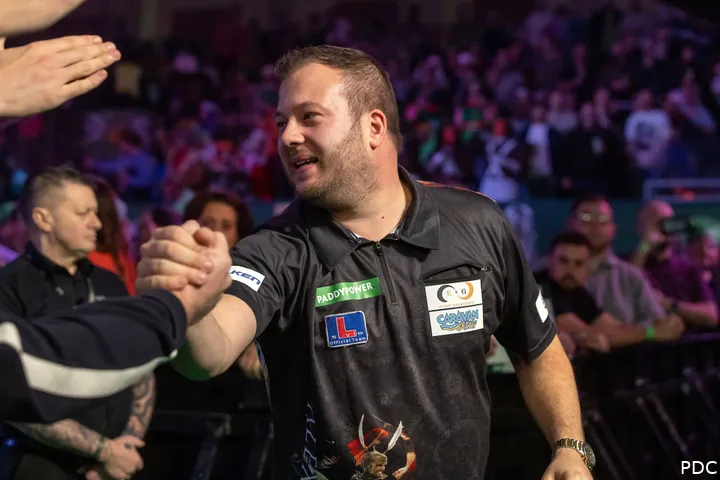 Alexander Merkx is op een zesde plaats de tweede Nederlander op de WDF-wereldranglijst