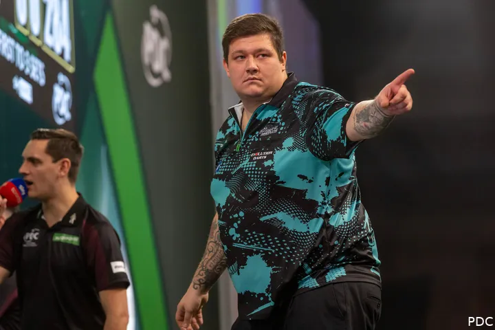 In december maakte Gotthardt indruk tijdens zijn debuut op het WK Darts en drong door tot de tweede ronde.