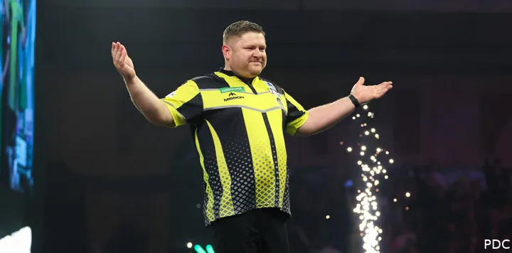 James Hurrell op het WK-podium