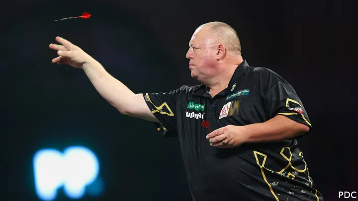 Mervyn King in actie