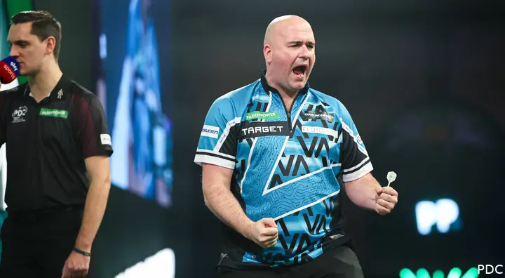Rob Cross schreeuwt het uit