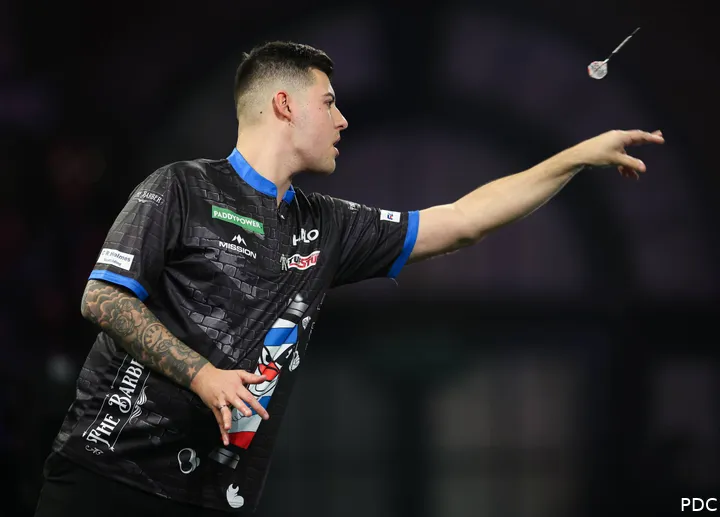 Ryan Meikle in actie