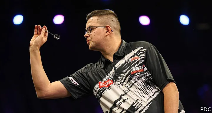 Gian van Veen in actie