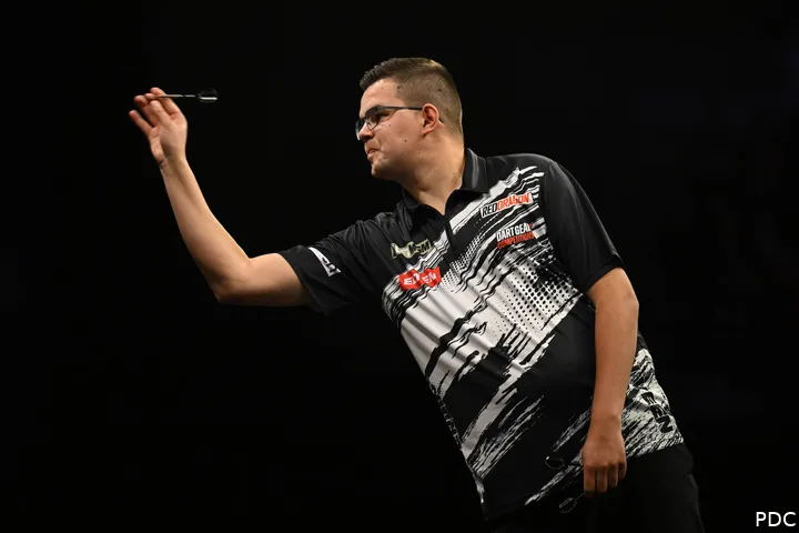 Gian van Veen in actie