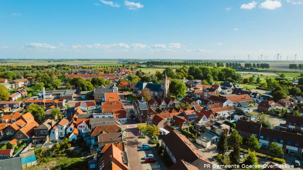 nieuwe tonge luchtfoto