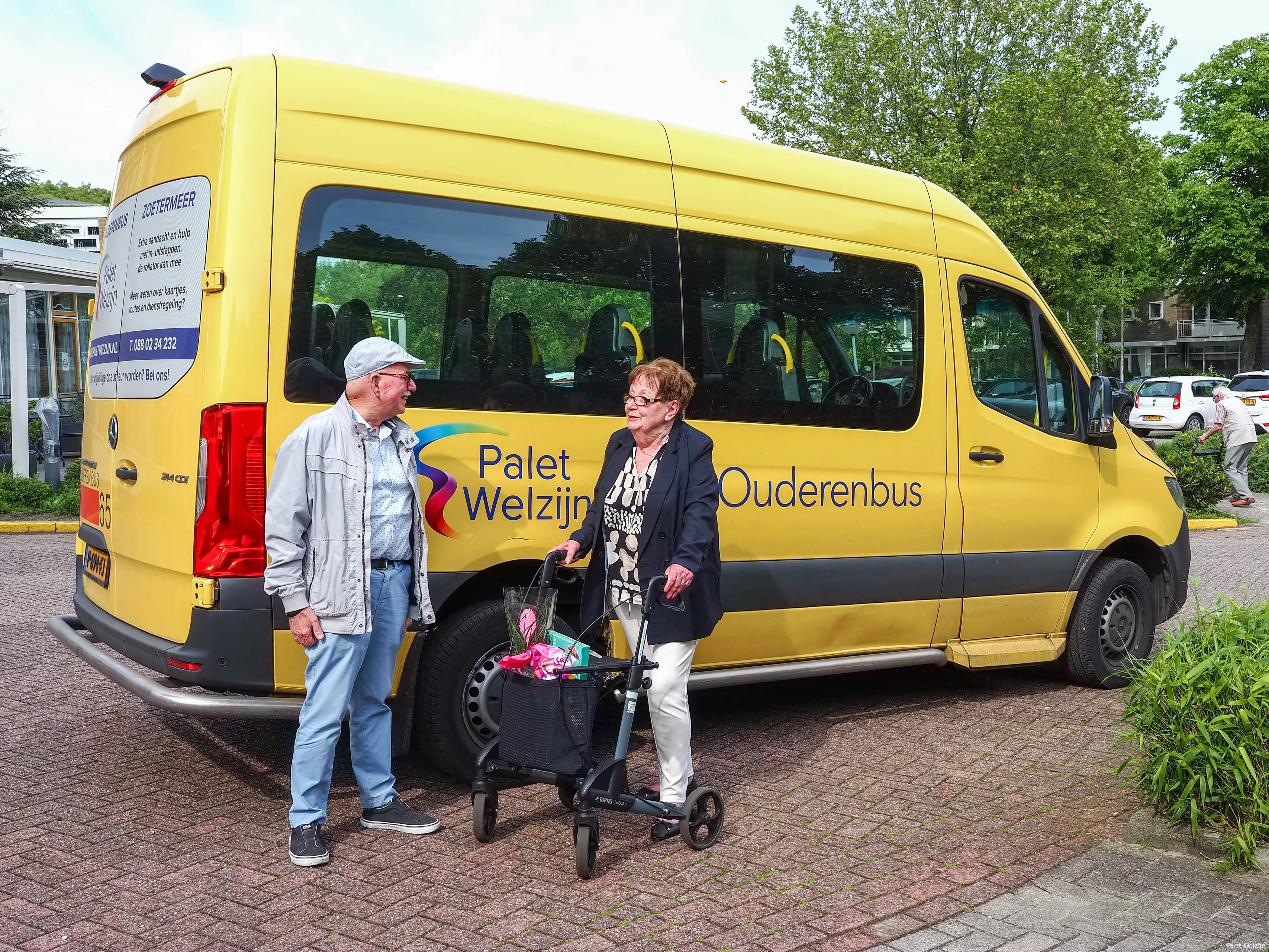 de ouderenbus palet welzijn