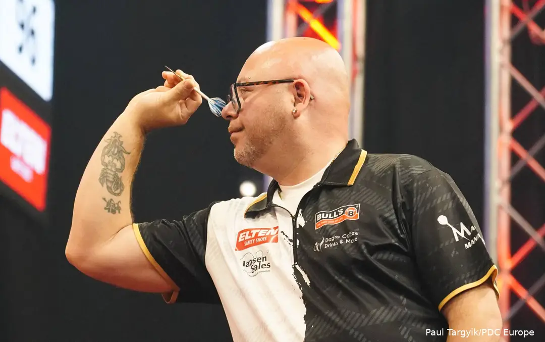 Patrick Geeraets in actie