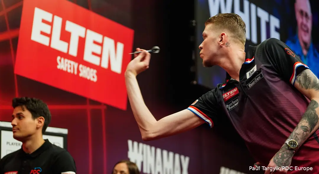 Jimmy van Schie in actie