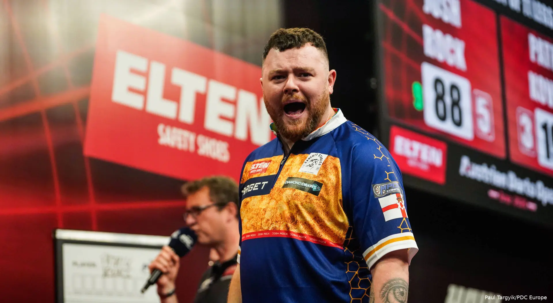 Josh Rock schreeuwt het uit