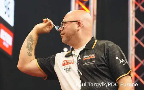 Patrick Geeraets in actie