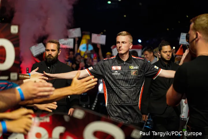 Wessel Nijman beim Walk-on