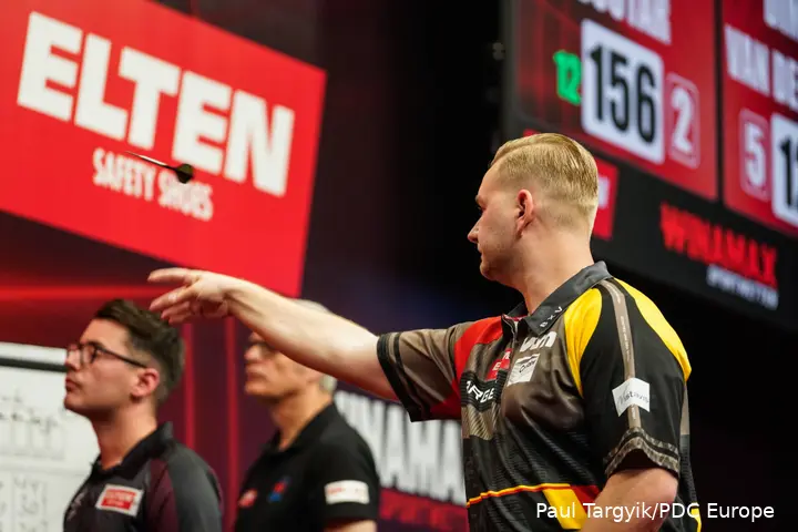 Dimitri Van den Bergh in Aktion