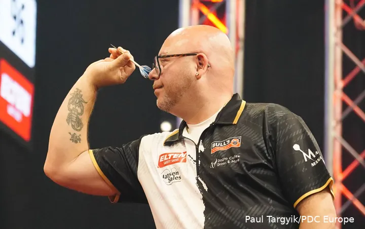 Patrick Geeraets in actie