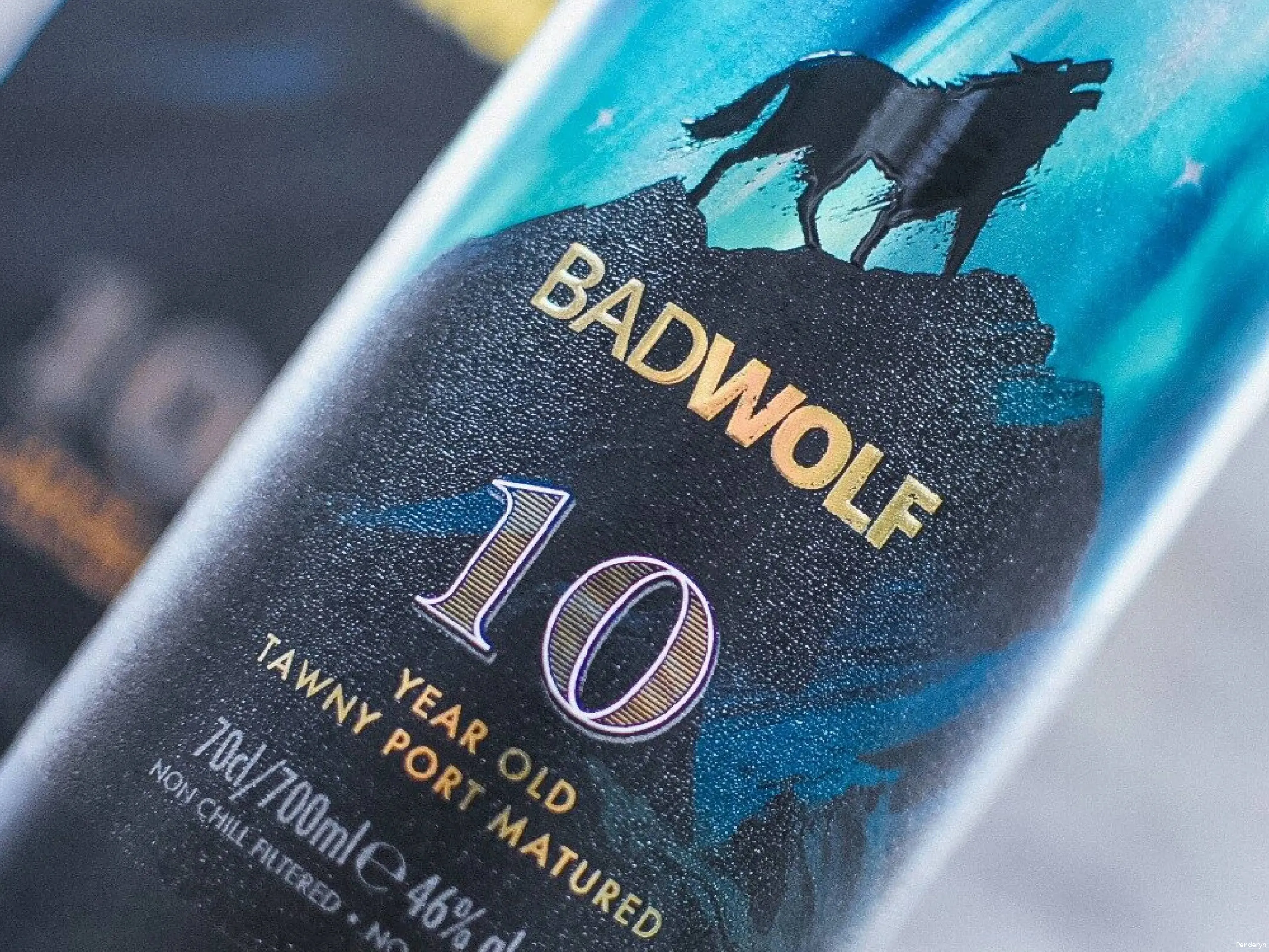 Penderyn Icons of Wales 13 Bad Wolf