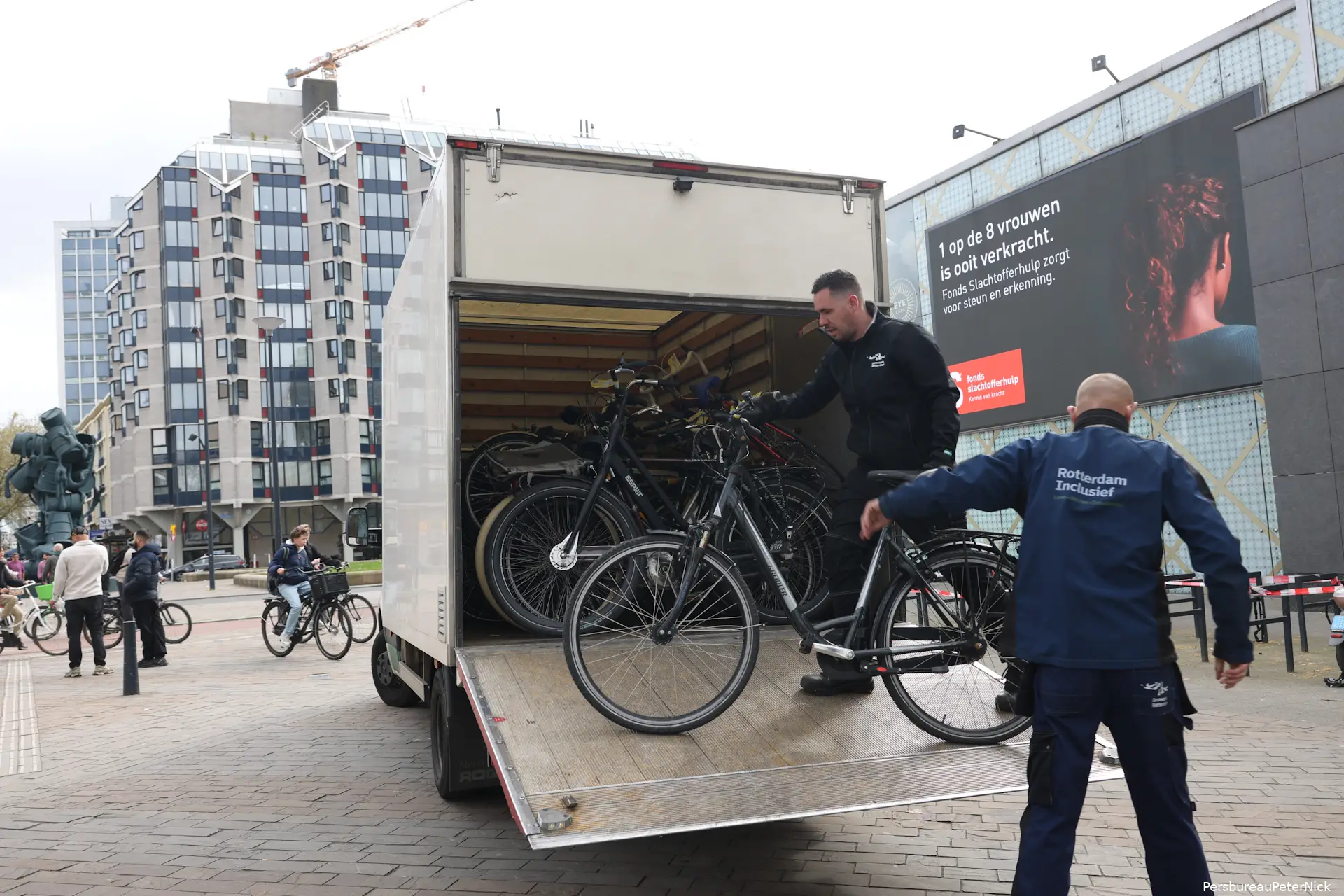 fietsen ingeladen rotterdam