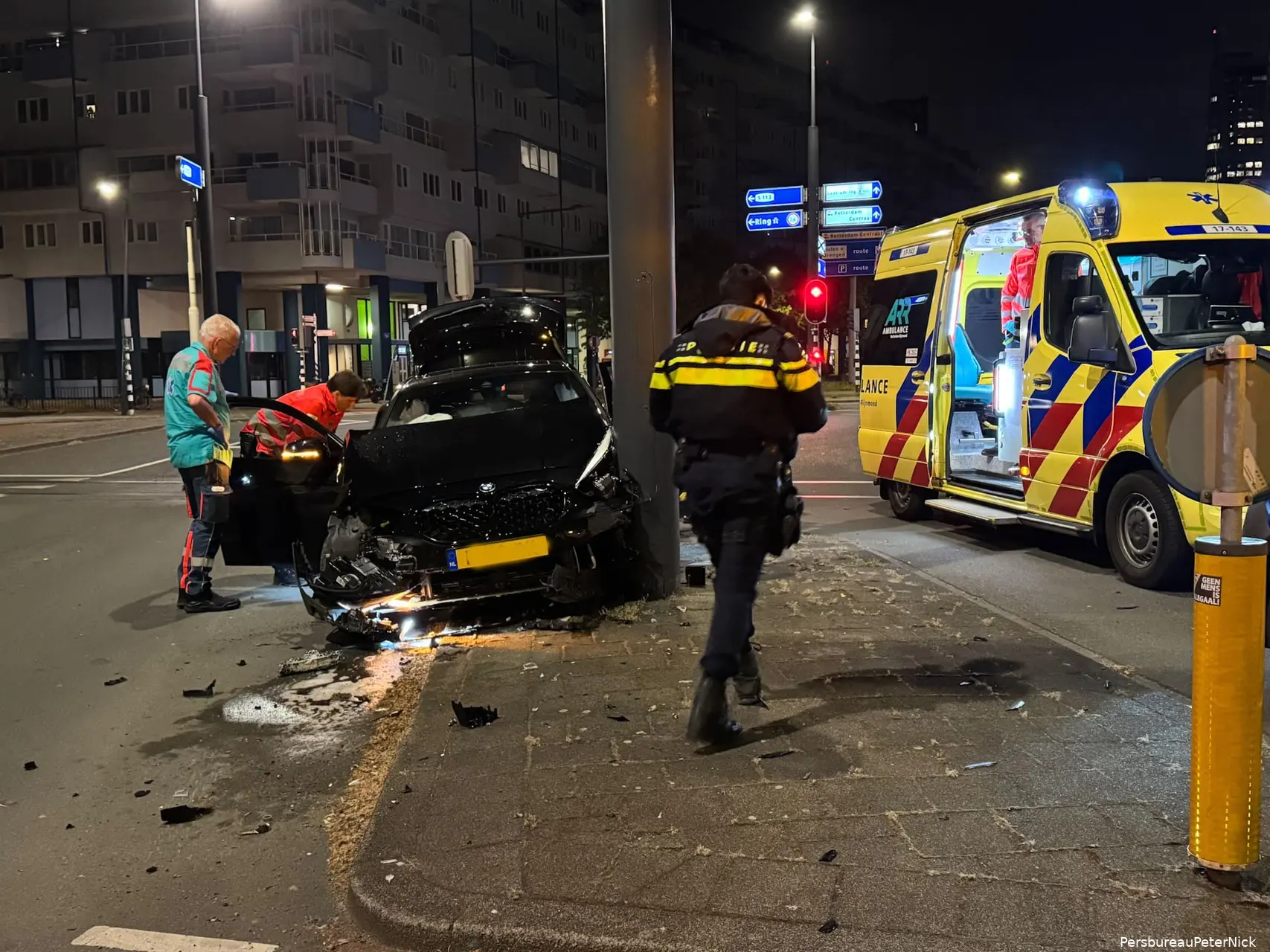 ongeluk rotterdam