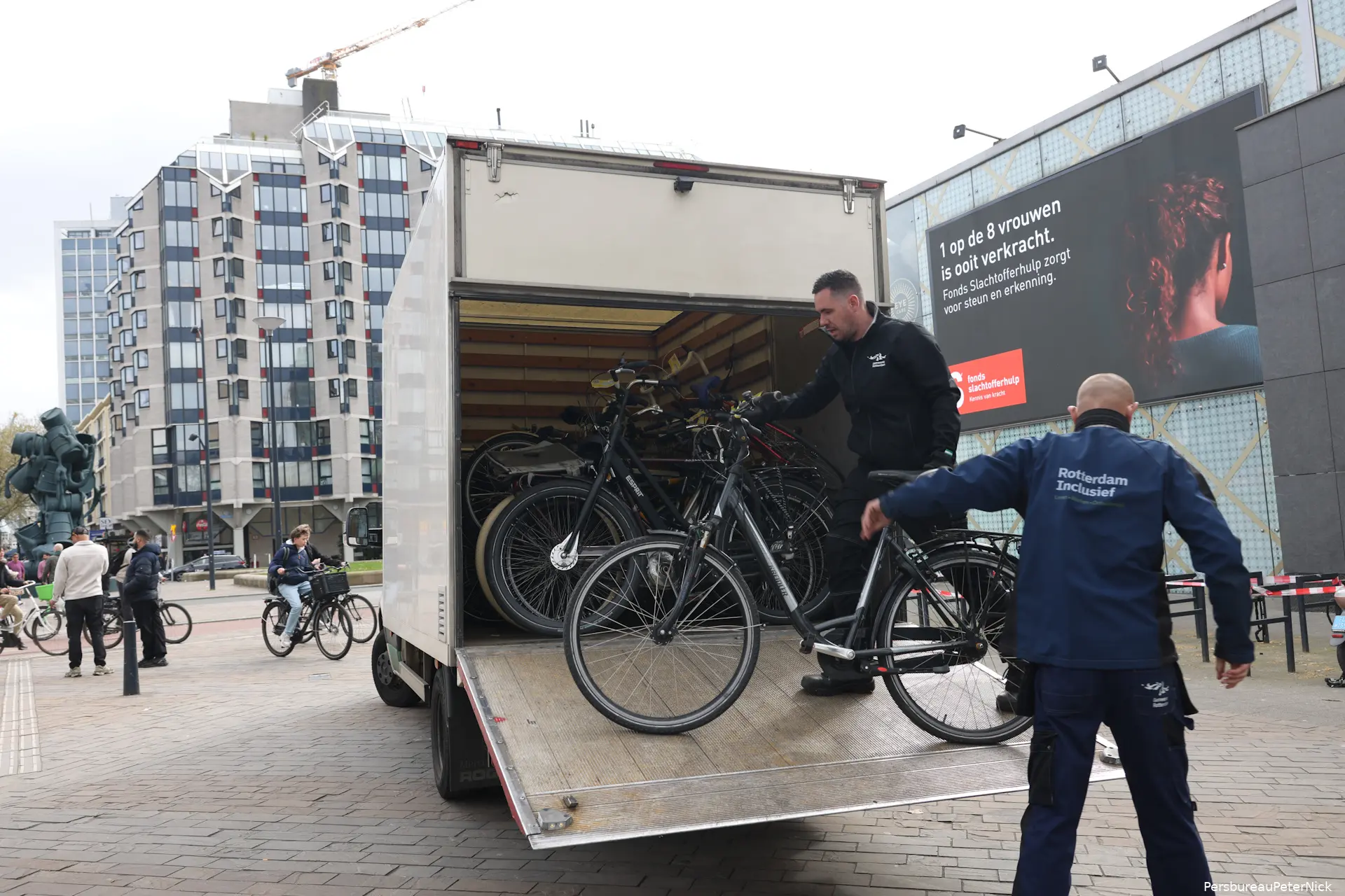 fietsen ingeladen rotterdam
