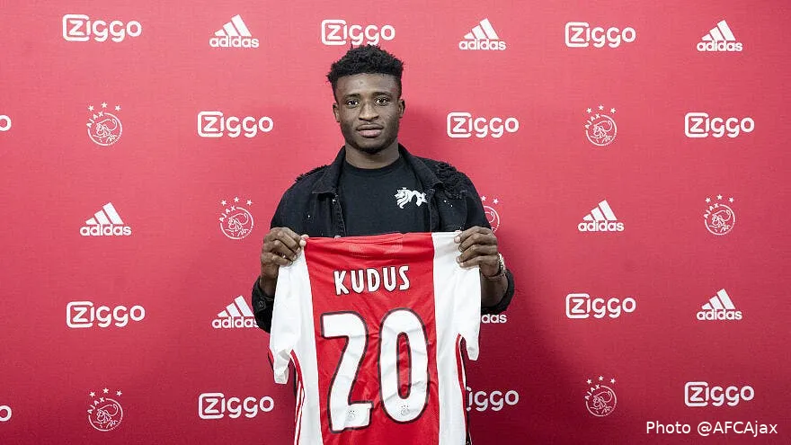 mercato piste par l ol et l om kudus signe a l ajax z7m2899289391