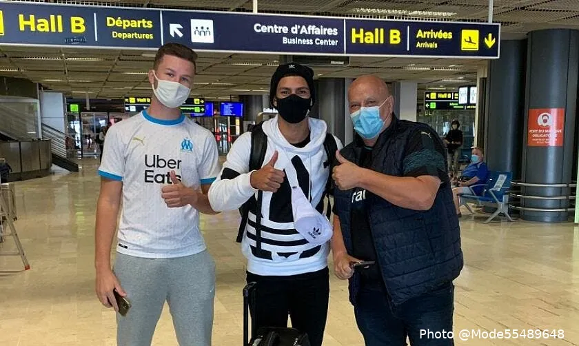 om luis henrique est arrive a marseille icon spi 100218 08 16294935