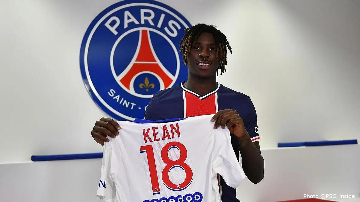 officiel moise kean debarque au psg en pret kean 4295889