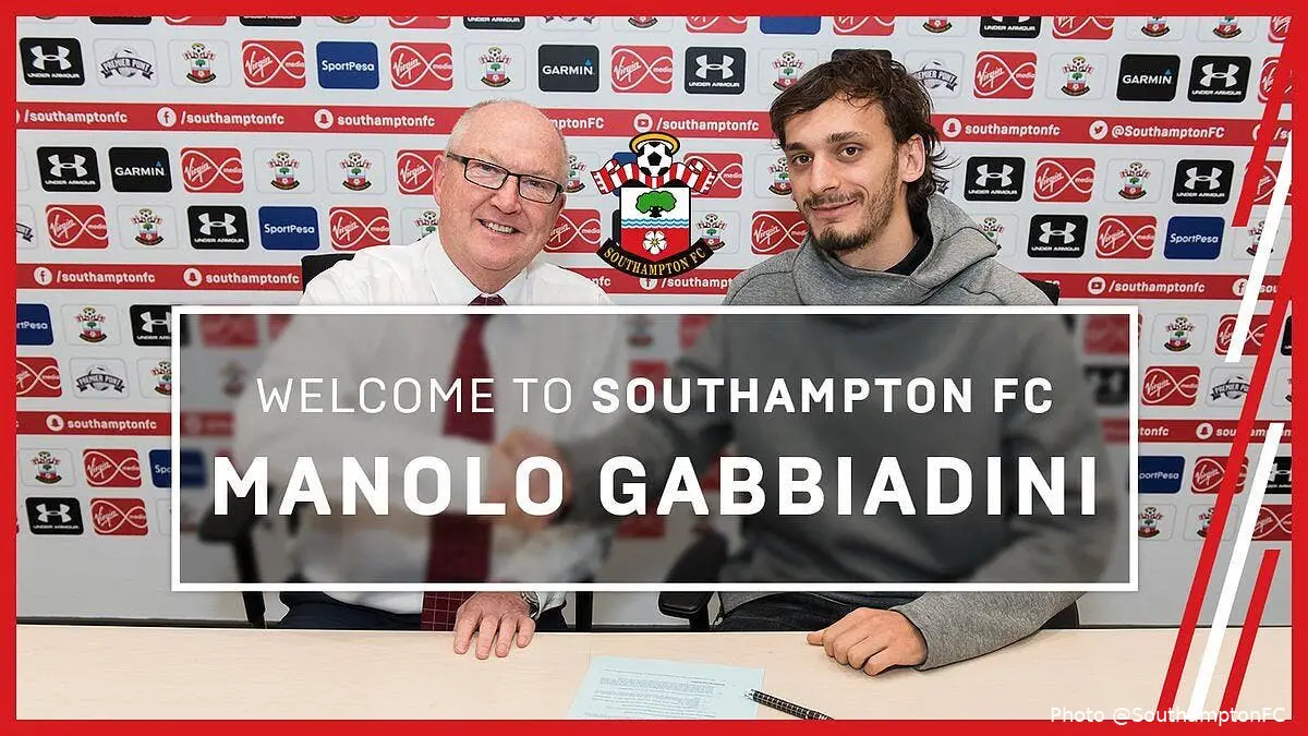 mercato piste par l om gabbiadini signe a southampton c3h 5dnwcaeb fx169338