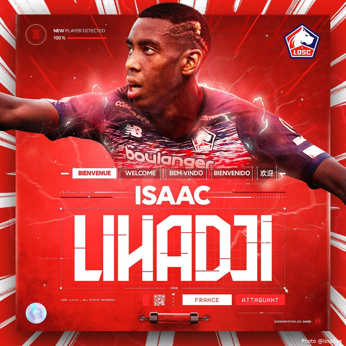 officiel exit l om isaac lihadji signe au losc isaac 1 1288317