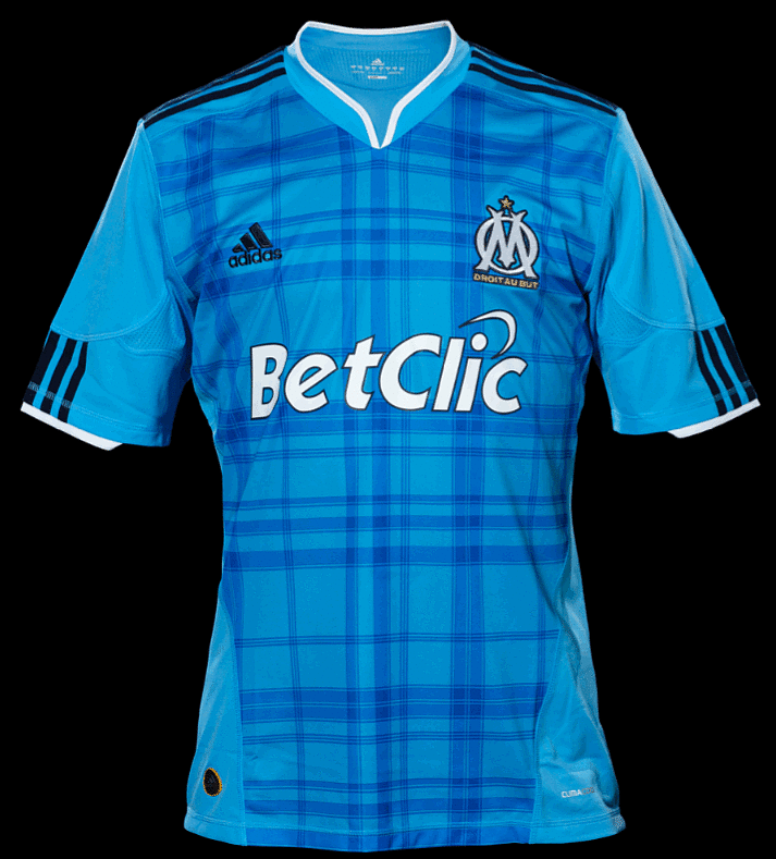 l om devoile son maillot exterieur 2010 2011 55555 8702