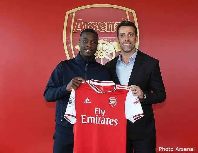 officiel arsenal annonce nicolas pepe pour 80 me nicolas pepe 4260283