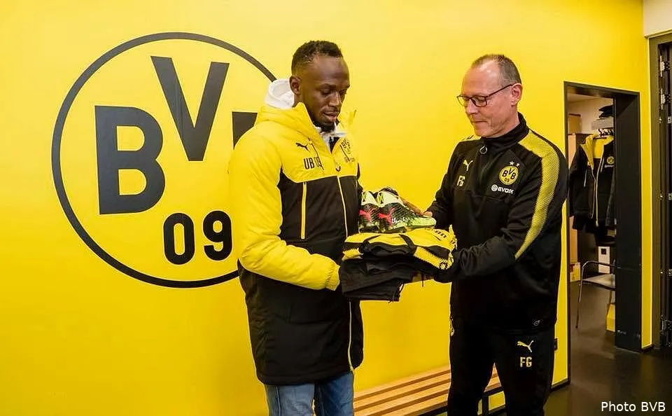 dortmund que vaut vraiment usain bolt au foot le monde va savoir bolt213675
