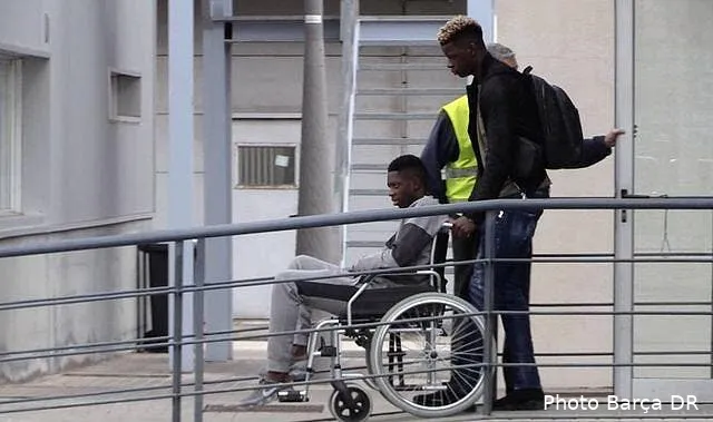 barca dembele est en finlande pour se faire operer b08zpzn193801