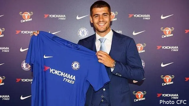 officiel alvaro morata est un joueur de chelsea morata187141